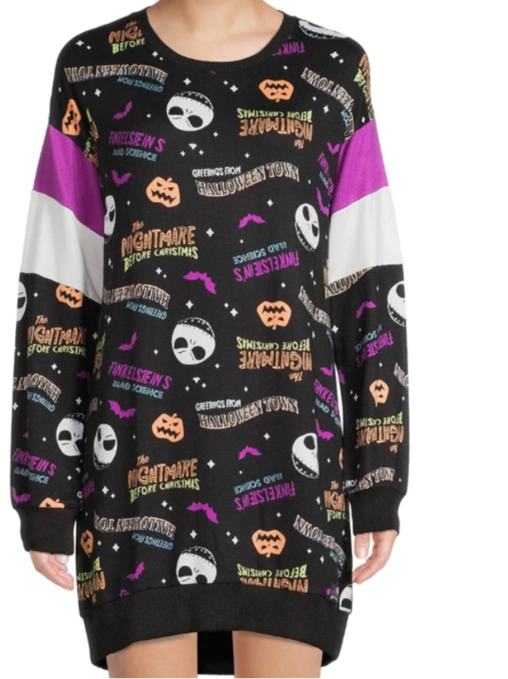 Disney The nightmare before Christmas sleep shirt size xlarge (16-18).
